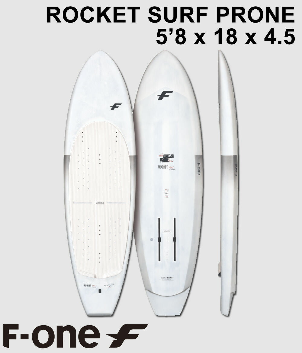 2025 F-ONE / エフワン ROCKETSURFPRONE 5'8 ロケットサーフプローン ウイングフォイルボード フォイルボード フォイルサーフィン サーフフォイル ウイングフォイル 西濃運輸営業所止め