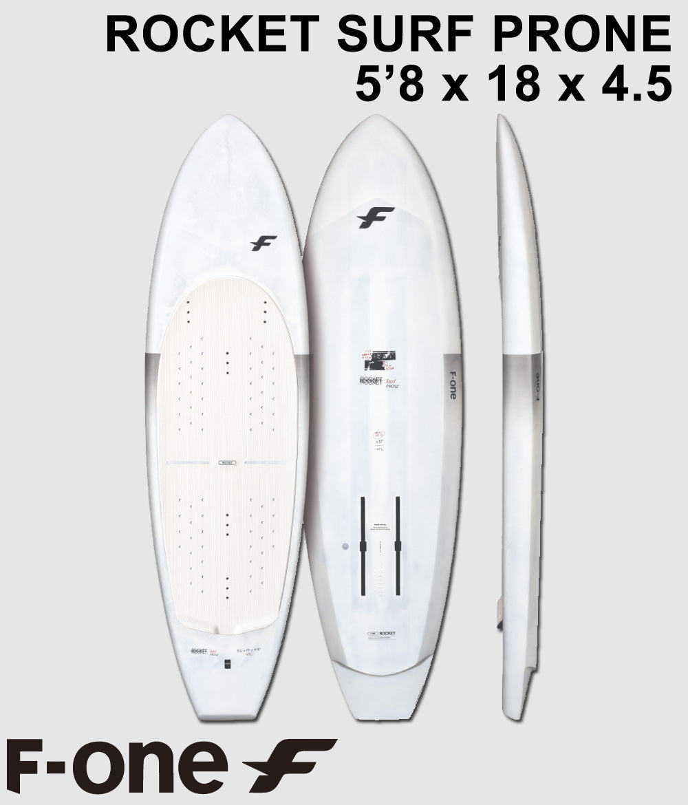 F-ONE / エフワン ROCKETSURFPRONE 5'8 ロケットサーフプローン ウイングフォイルボード フォイルボード フォイルサーフィン サーフフォイル ウイングフォイル 西濃運輸営業所止め