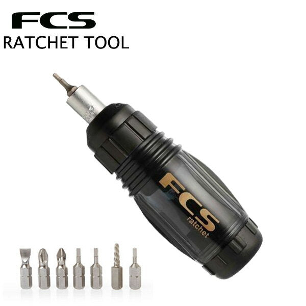 FCS RATCHET TOOL / エフシーエス ラチェット ツール ドライバー スクリュー サーフィン SUP