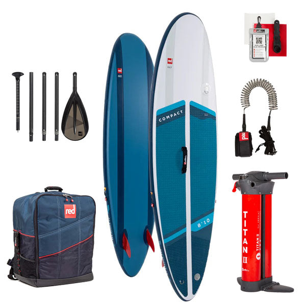 【セット】2023 RED PADDLE 8’10 COMPACT INFLATABLE PADDLE BOARD / レッドパドル コンパクト SUP インフレータブル パドルボード サップ 取り寄せ商品