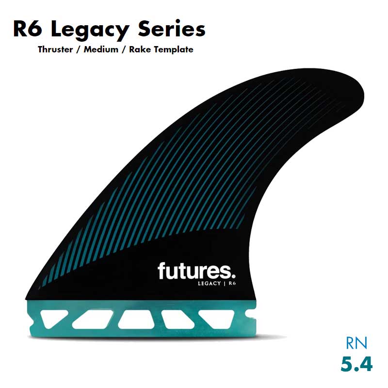 FUTURES FIN LEGACY R6 TRI FINS / フューチャーズフィン レガシー トライ サーフボード サーフィン