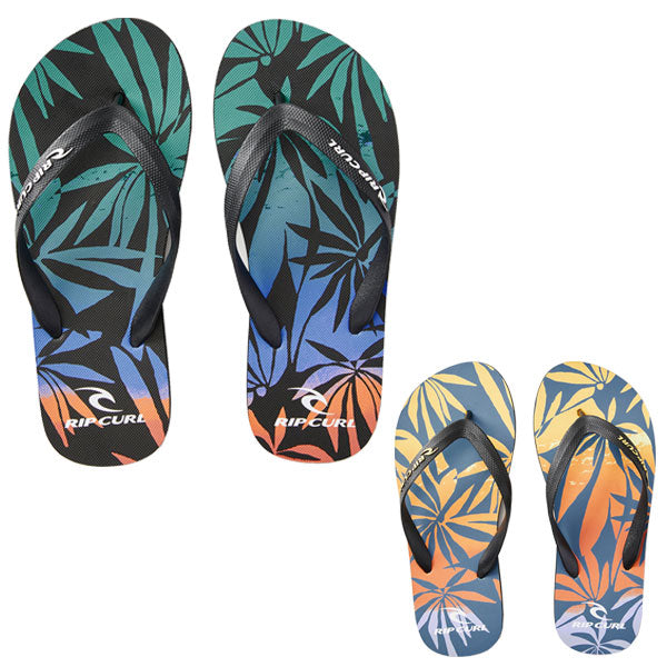 RIP CURL PALM FADE OPEN TOE 15AMOT / リップカール ビーチサンダル ビーサン 夏用  サーフィン サップ メール便対応