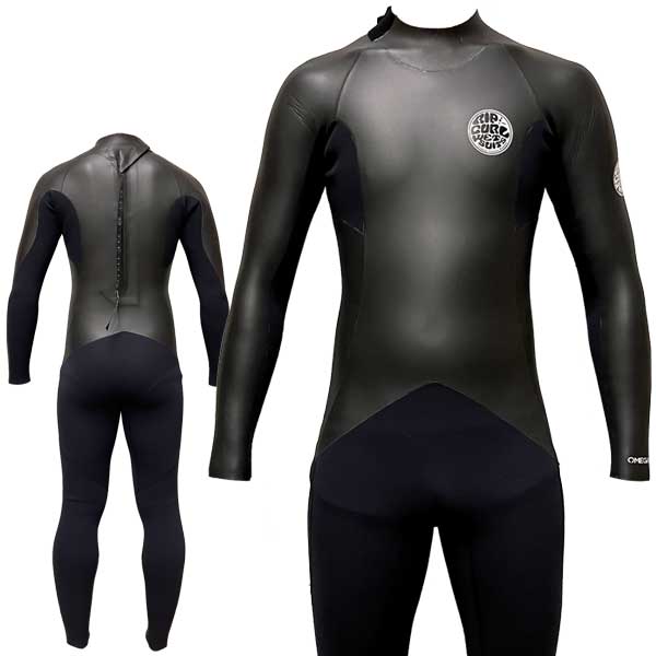 2023 RIPCURL OMEGA CLASSIC BACK ZIP FULL SUIT / リップカール クラシック バックジップ フルスーツ 3mm×2mm P30-003 ウェットスーツ サーフィン スキン ジャージ 春秋用