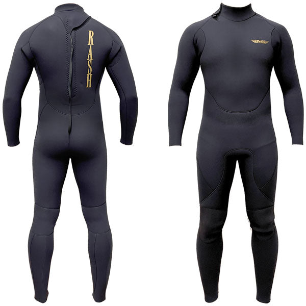2025 RASH JB BACK ZIP TYPE FULL SUIT / ラッシュ バックジップ 3.5mm ウェットスーツ サーフィン ジャージ フルスーツ 春秋用