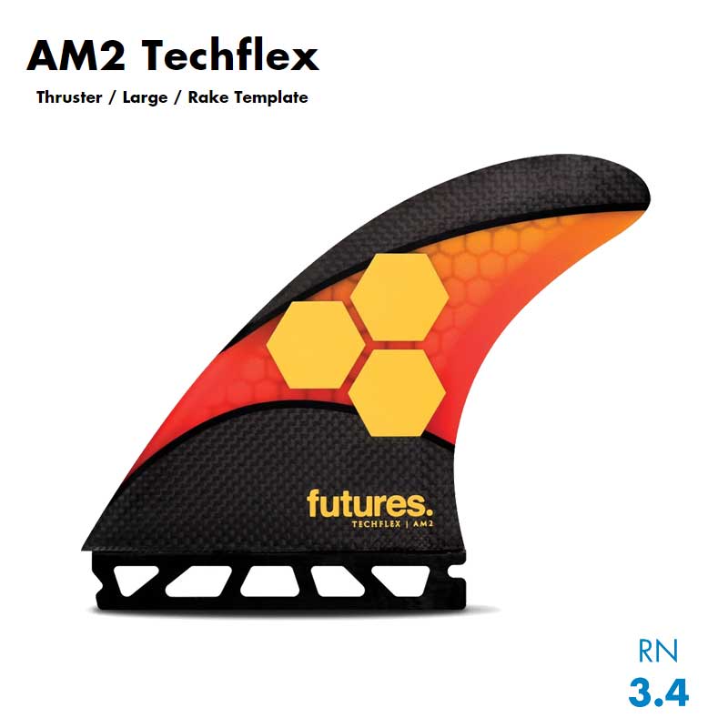 FUTURES FIN TECH FLEX 2.0 AM2 TRI FINS / フューチャーズフィン アルメリック トライ サーフボード サーフィン