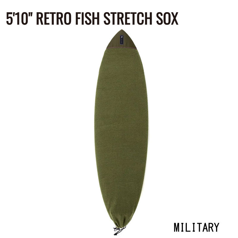 CREATURES RETRO FISH STRETCH SOX 5'10 / クリエイチャーズ レトロフィッシュ ストレッチ ソックス サーフィン ボードカバー