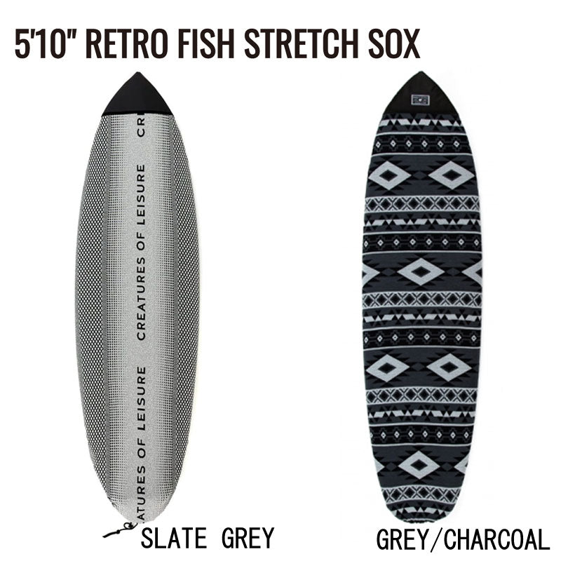 CREATURES RETRO FISH STRETCH SOX 5'10 / クリエイチャーズ レトロフィッシュ ストレッチ ソックス サーフィン ボードカバー