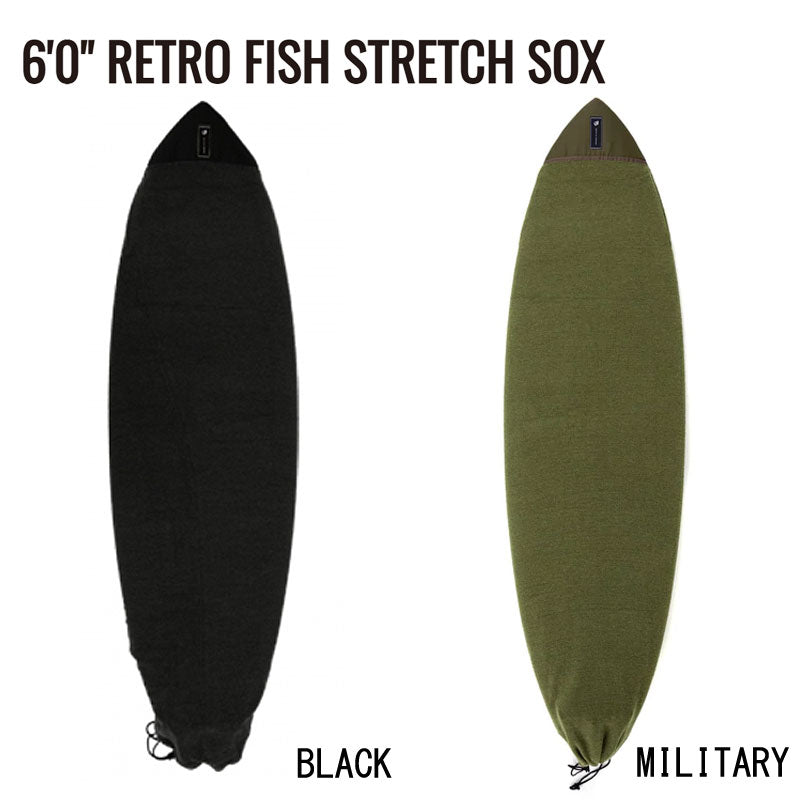 CREATURES RETRO FISH STRETCH SOX 6'0 / クリエイチャーズ レトロフィッシュ ストレッチ ソックス サーフィン ボードカバー