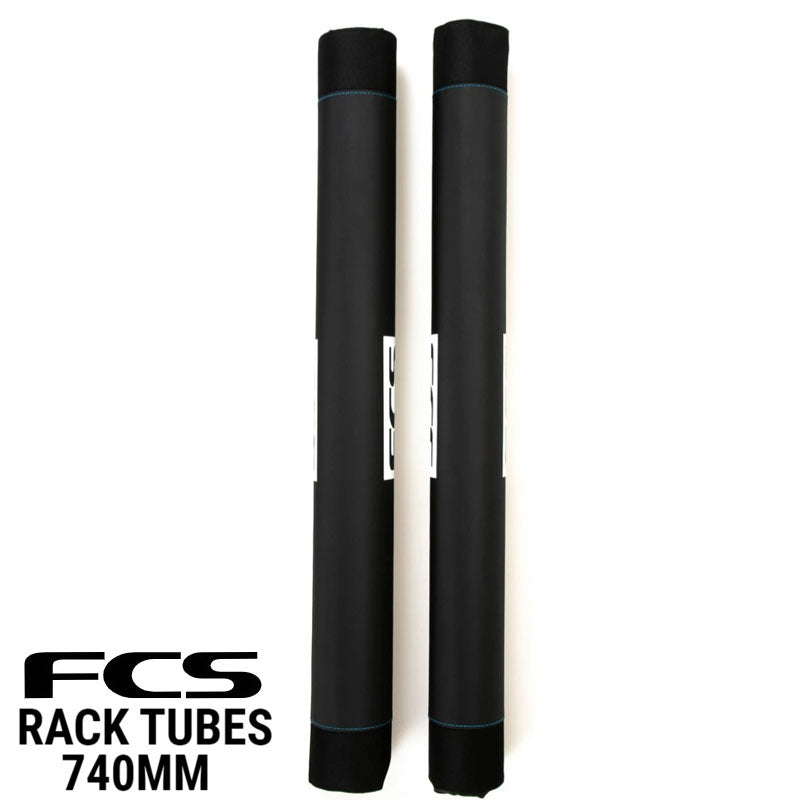 FCS RACK TUBES BLK 740mm / エフシーエス ラック チューブ パッド ブラック キャリア ラック 車載 サーフィン