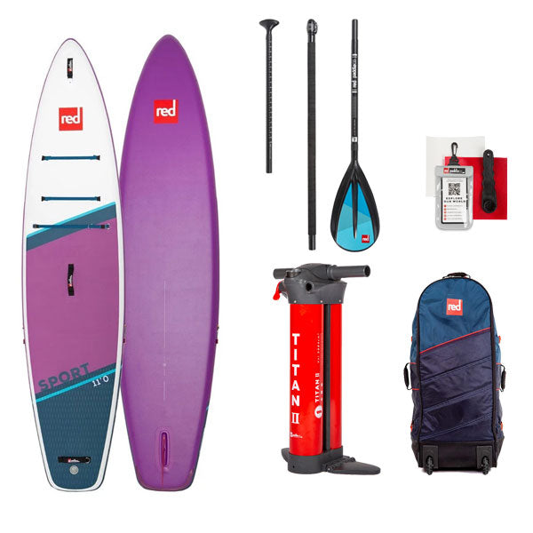 【セット】2022 RED PADDLE 11’0 SPORT SE TOURING PADDLE BOARD / レッドパドル スポーツ SUP インフレータブル パドルボード サップ 特典パドル