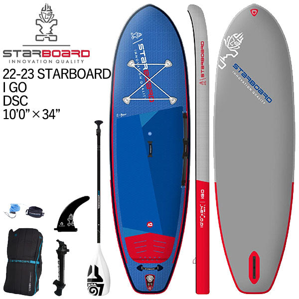 【セット】TUFSKINパドル特典セット 22-23 STARBOARD IGO DSC 10'8 X 33 / スターボード シングルチャンバー SUP インフレータブル パドルボード サップ