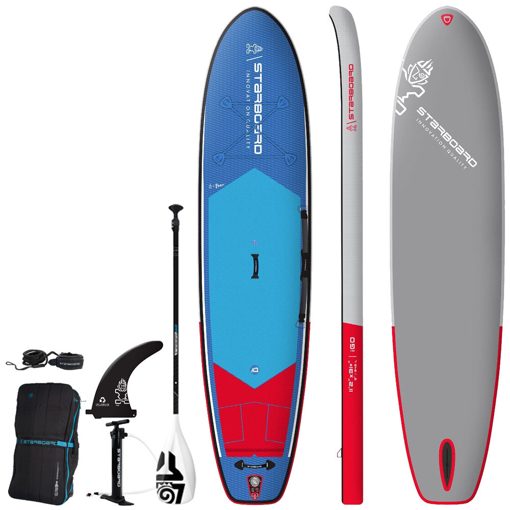 【セット】TUFSKINパドル特典セット 2024 STARBOARD I GO DELUXE SINGLE CHAMBER 11'2 X 31+ / スターボード デラックスシングルチャンバー インフレータブル パドルボード サップ SUP DSC