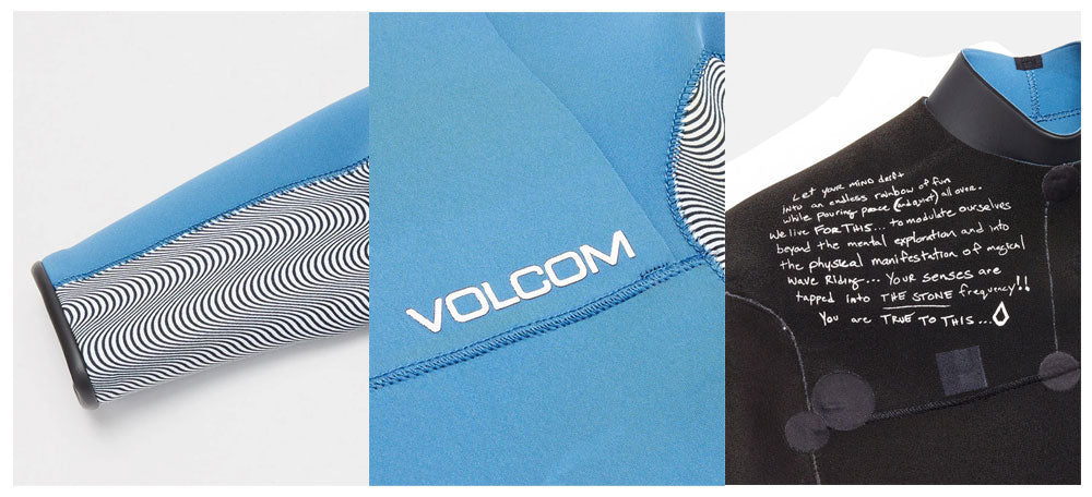 2024 VOLCOM BIG BOYS MODULATOR 2MM CHEST ZIP SHORT SLEEVE FULLUIT C951