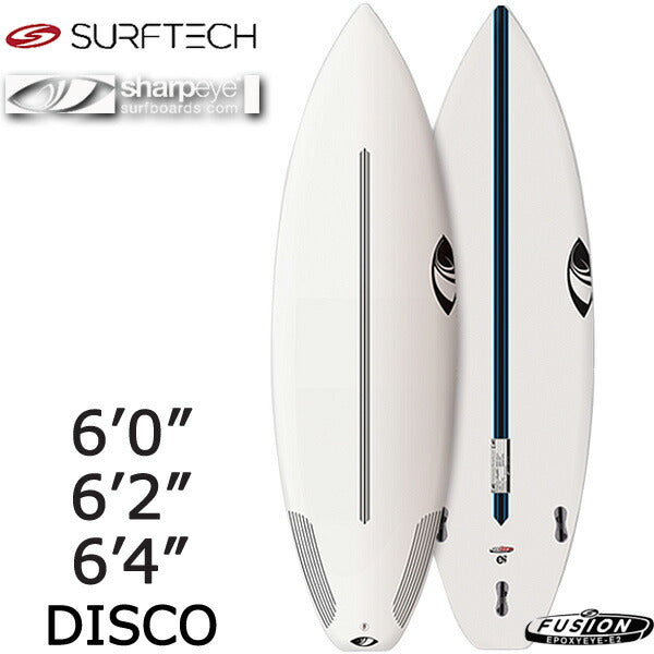 取り寄せ商品 SHARPEYE DISCO SURFTECH/ シャープアイ ディスコ サーフテック サーフボード ショートボード サーフィン 営業所止め 送料無料