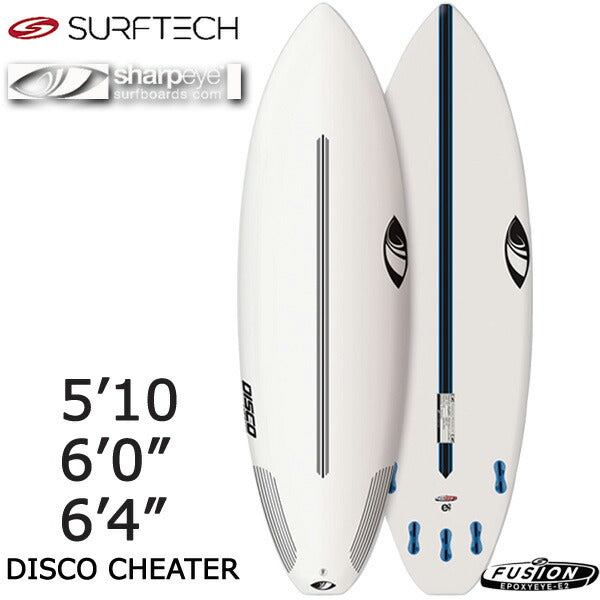 SHARPEYE DISCO CHEATER SURFTECH / シャープアイ ディスコ チーター サーフテック サーフボード ショートボード サーフィン 営業所止め 送料無料