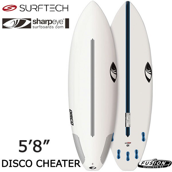 SHARPEYE DISCO CHEATER 5'8 SURFTECH / シャープアイ ディスコ チーター 5'8 サーフテック サーフボード ショートボード サーフィン 営業所止め 送料無料