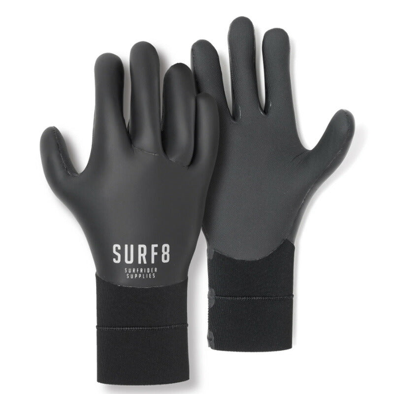 2024 SURF8 / サーフエイト 2MM スムースラバーグローブ 素手操作性重視 84F2FX1 サーフグローブ サーフィン 防寒