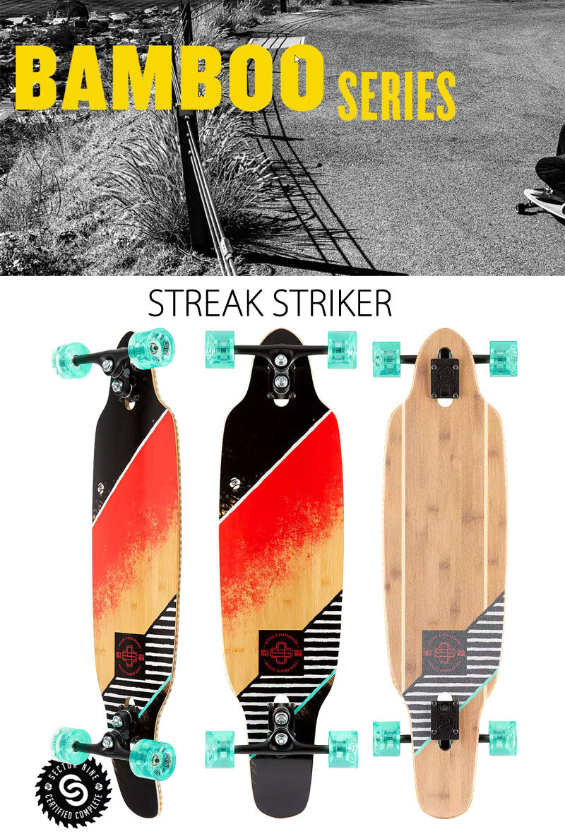 SECTOR9/セクターナイン STREAK STRIKER 36.5inc サーフスケート ロングスケートボード ロングボード スケボー オフトレ