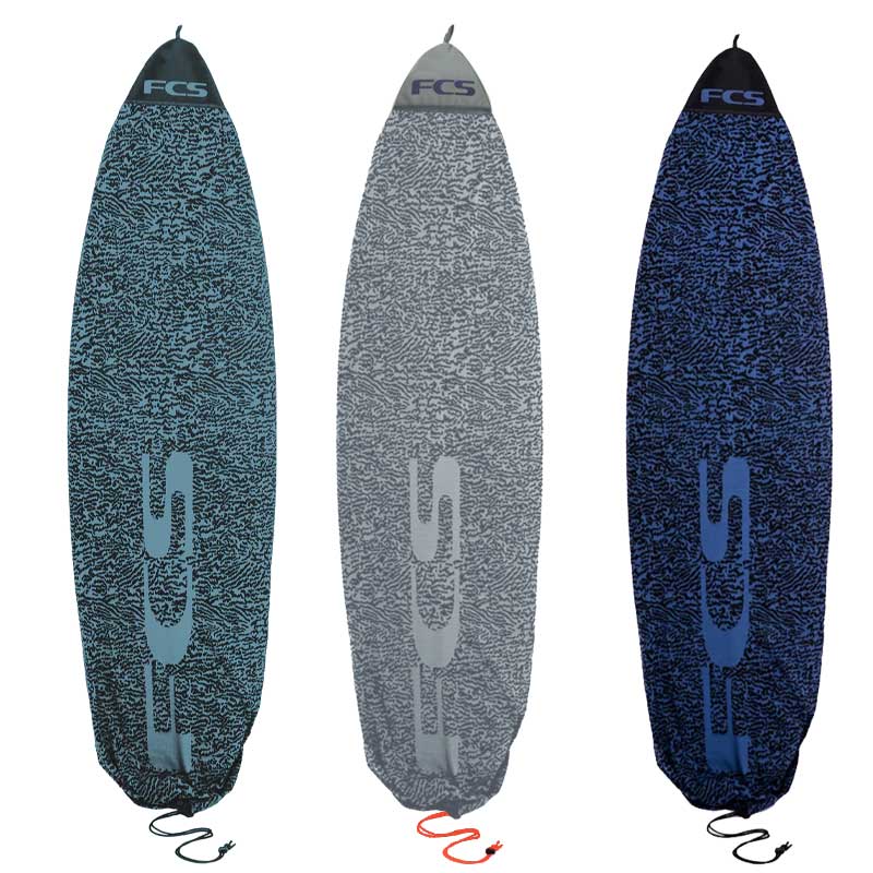 FCS ストレッチカバー STRETCH COVER FUNBOARD 6'0 / エフシーエス サーフボード サーフィン ショート ニットケース