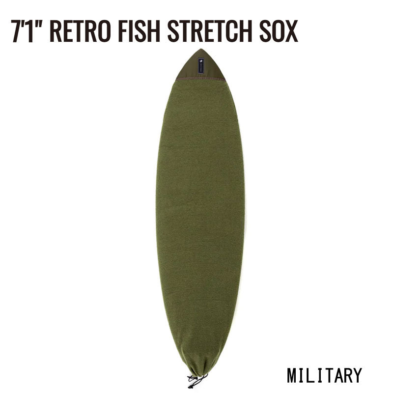 CREATURES RETRO FISH STRETCH SOX 7'1 / クリエイチャーズ レトロフィッシュ ストレッチ ソックス サーフィン ボードカバー