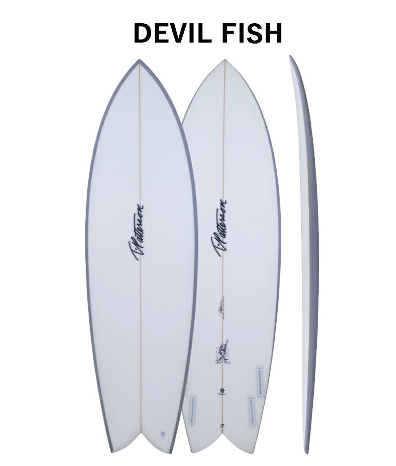 予約商品 TIMMY PATTERSON DEVIL FISH / ティミーパターソン デビルフィッシュ 6'0 6'2 6'4 SURFTECH サーフテック サーフボード サーフィン 小波パフォーマンス  営業所止め