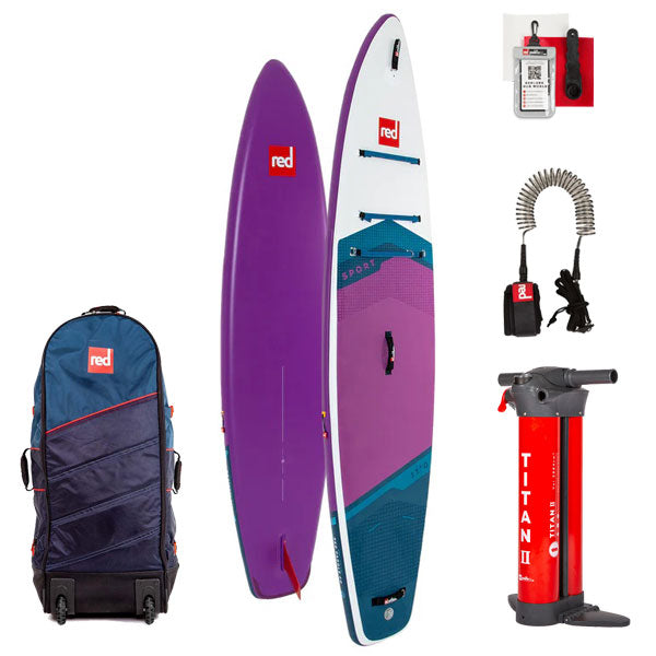 【セット】2023 RED PADDLE 11’0 SPORT PURPLE MSL TOURING PADDLE BOARD / レッドパドル スポーツ SUP インフレータブル パドルボード サップ 取り寄せ商品