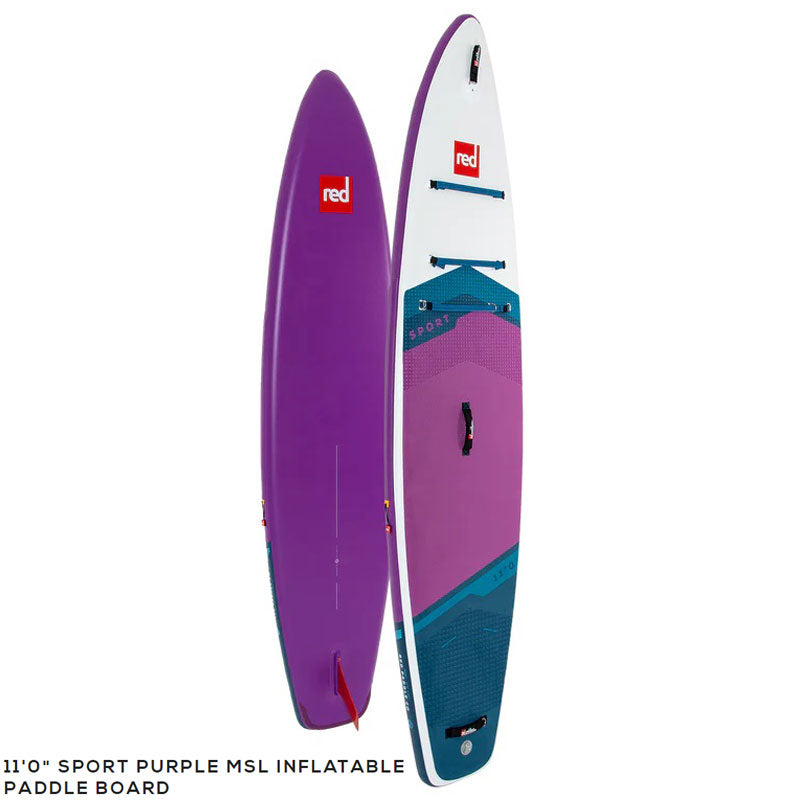 【セット】2023 RED PADDLE 11’0 SPORT PURPLE MSL TOURING PADDLE BOARD / レッドパドル スポーツ SUP インフレータブル パドルボード サップ 取り寄せ商品