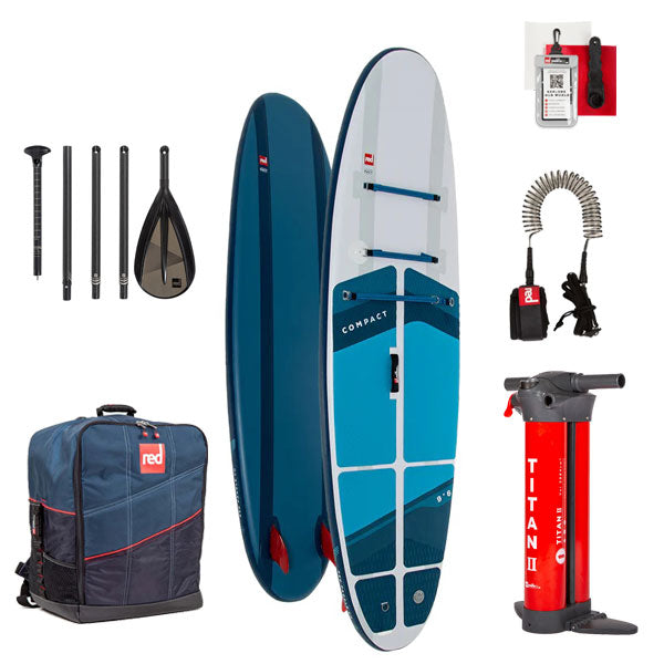 【セット】2023 RED PADDLE 9’6 COMPACT INFLATABLE PADDLE BOARD / レッドパドル コンパクト SUP インフレータブル パドルボード サップ 取り寄せ商品