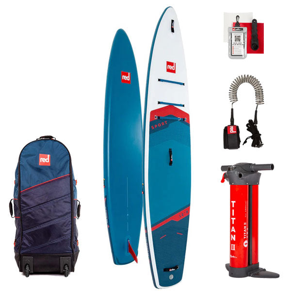 【セット】2023 RED PADDLE 12’6 SPORT SUP BOARD / レッドパドル スポーツ SUP インフレータブル パドルボード サップ 取り寄せ商品