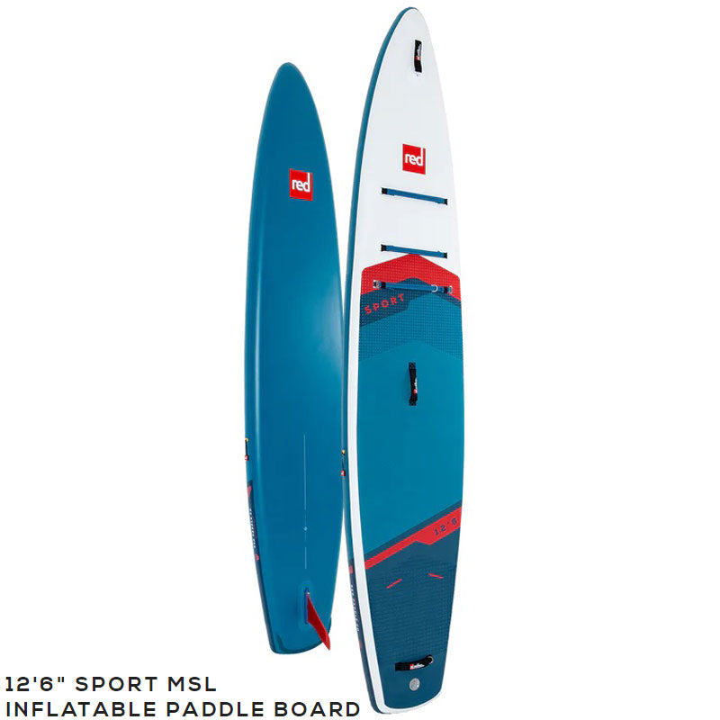 【セット】2023 RED PADDLE 12’6 SPORT SUP BOARD / レッドパドル スポーツ SUP インフレータブル パドルボード サップ 取り寄せ商品