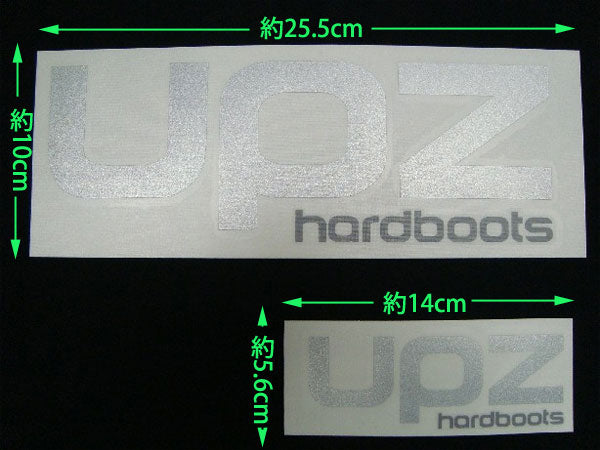 ユーピーゼットUPZ  DIECUT LOGO STICKER LARGE ステッカー メール便対応