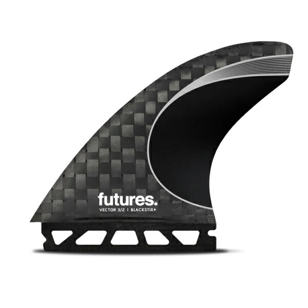 FUTURES FIN VECTOR 3/2 BLACKSTIX+ THRUSTER L / フューチャーズフィン フューチャーズフィン ベクター 3/2 ブラックスティックス+ スラスター フィン サーフィン サーフボード