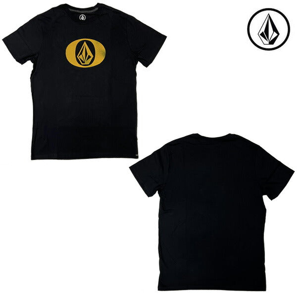 VOLCOM APAC ELYPSE SS TEE AF012000 ボルコム BLK Tシャツ 夏用 半袖 メンズ サーフィン メール便対応