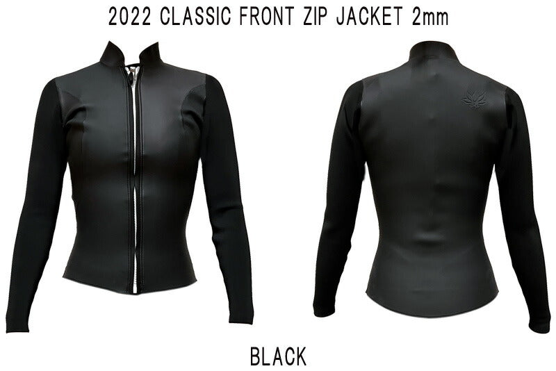 2022 AXXE CLASSIC FRONT ZIP JACKET / アックスクラシック フロントジップジャケット リミテッドバージョン 2mm ウェットスーツ サーフィン 夏用 USモデル レディース