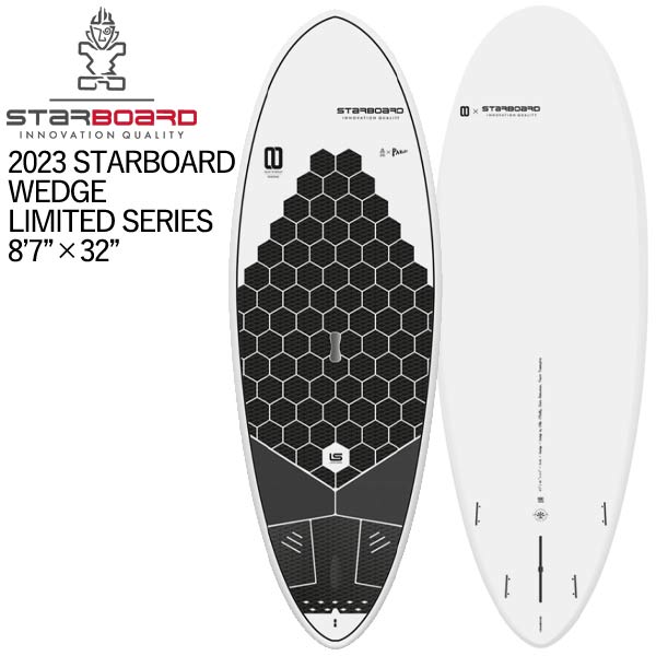 取り寄せ商品 2023 STARBOARD SUP 8'7 X 32 WEDGE LIMITED SERIES スターボード サップ ウェッジリミテッドシリーズ パドルボード 営業所止め